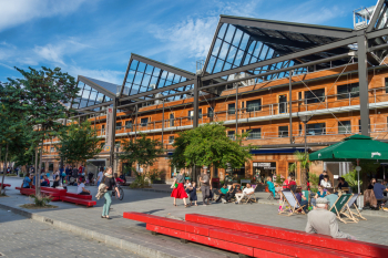 Halle Pajol à Paris, XVIIIᵉ arrondissement