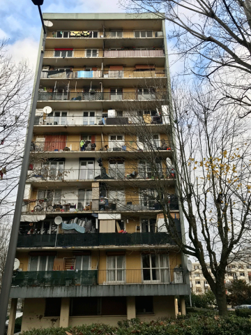 Résidences en copropriété du quartier Bas-Clichy à Clichy-sous-Bois (93)