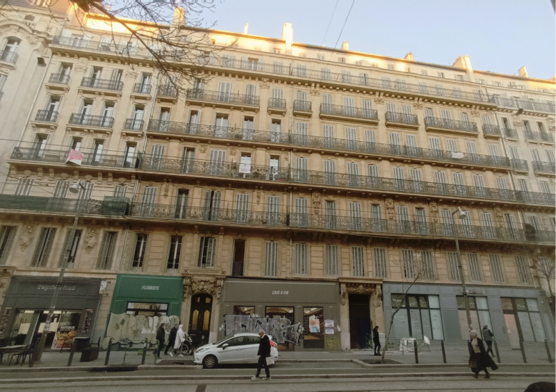 Figure 1. La rue de la République à Marseille