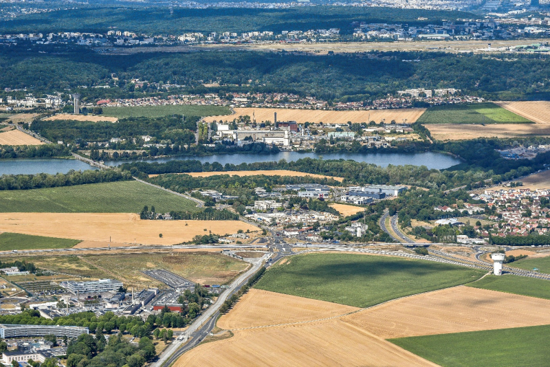 Le quartier de gare Christ de Saclay