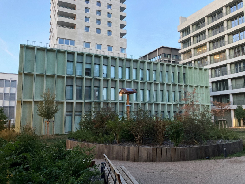 L’intensification urbaine en contexteFigure 4 . Favoriser la santé dans les nouveaux programmes immobiliers : le programme « Eurêka Confluence » à Lyon – îlot « Santé et bien-être »