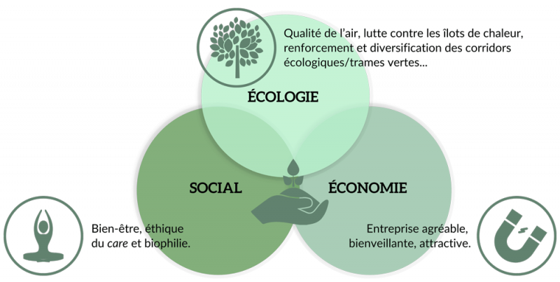 Figure 1. Ma Ville Verte : renforcer la démarche RSE, la productivité et l’attractivité des entreprises. 