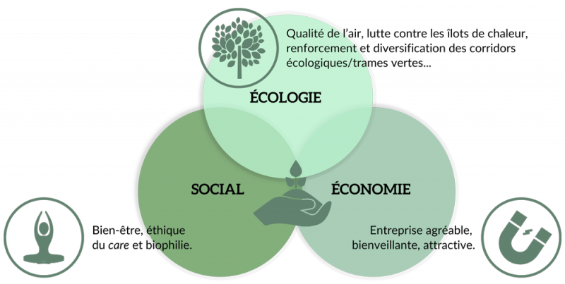 Figure 1. Ma Ville Verte : renforcer la démarche RSE, la productivité et l’attractivité des entreprises.