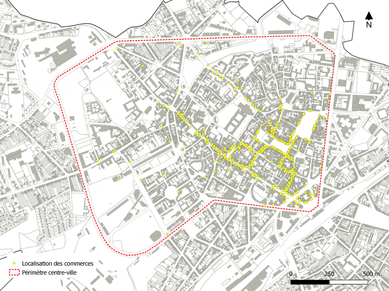 Figure 1. Relevé de terrain cartographique