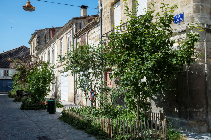 Figure 8. La rue Kléber à Bordeaux (2018)
