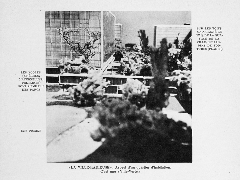 Extrait de la revue Le Point, avril 1939, p. 7. Le lyrisme des temps nouveaux et l’urbanisme, par Le Corbusier. 